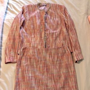 Perry Ellis Tweed suit size 16
